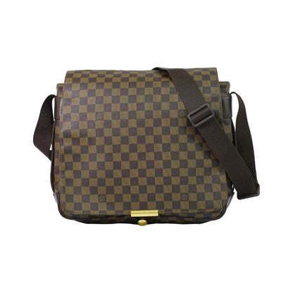 Louis Vuitton Bastille Damier, Brown, Canvas, Shoulder Bag