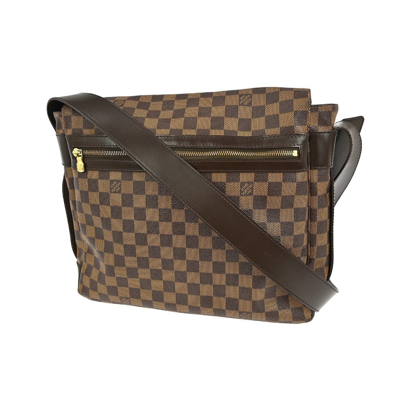 Louis Vuitton Bastille Damier Ebene, Brown, Canvas, Shoulder Bag