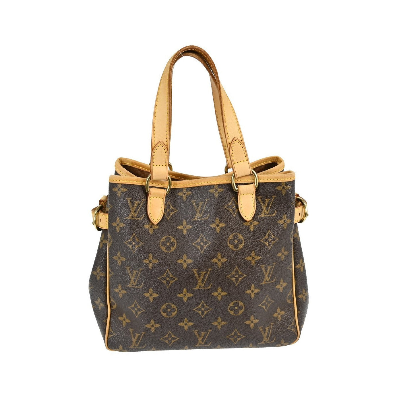 Louis Vuitton Batignolles Monogram, Brown, Canvas, Tote Bag