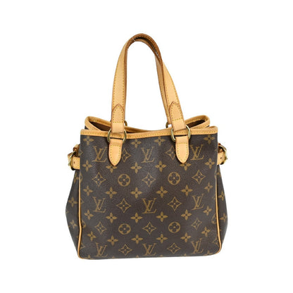 Louis Vuitton Batignolles Monogram, Brown, Canvas, Tote Bag