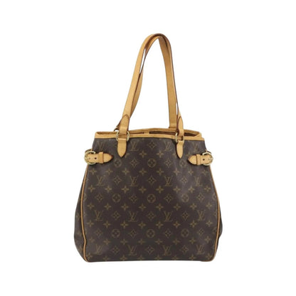 Louis Vuitton Batignolles Monogram Canvas, Brown, Canvas, Shoulder Bag