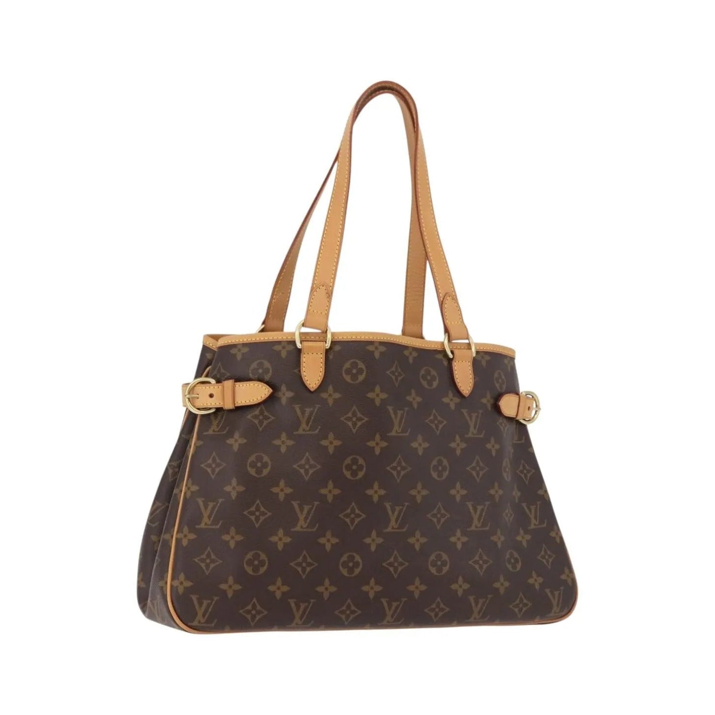 Louis Vuitton Batignolles Monogram Canvas, Brown, Canvas, Shoulder Bag