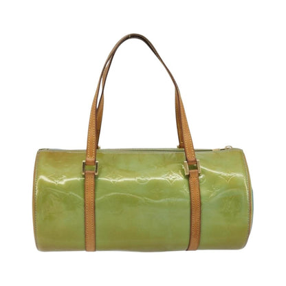 Louis Vuitton Bedford Monogram Vernis, Green, Patent Leather, Handbag