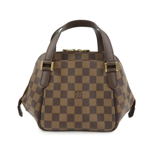 Louis Vuitton Belem Damier, Brown, Canvas, Handbag