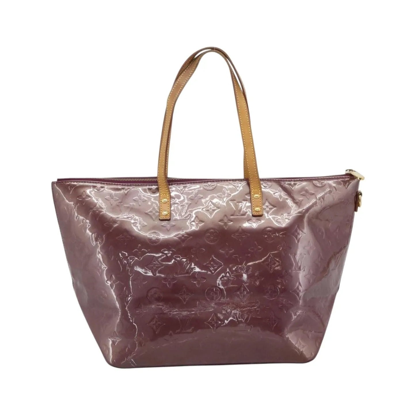 Louis Vuitton Bellevue Monogram Vernis, Purple, Patent Leather, Tote Bag