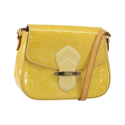 Louis Vuitton Bellflower Monogram Vernis, Brown, Patent Leather, Handbag