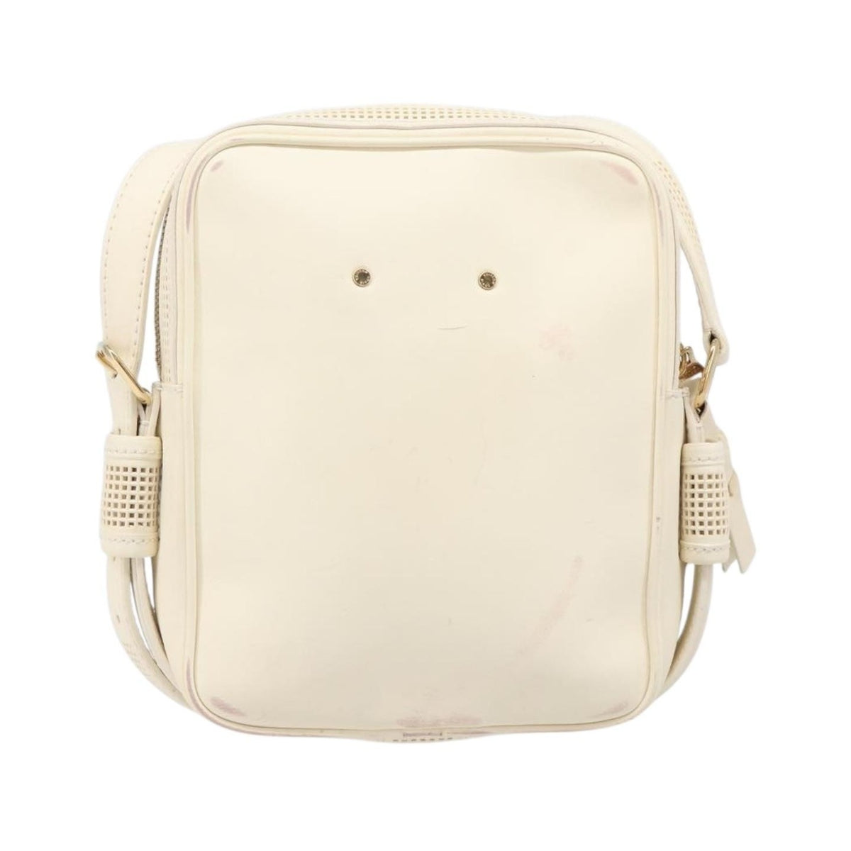 Louis Vuitton Bequia Trotter Messenger Nomade Leather, White, Leather, Shoulder Bag