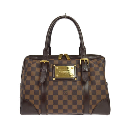 Louis Vuitton Berkeley Damier Ebene, Brown, Canvas, Handbag