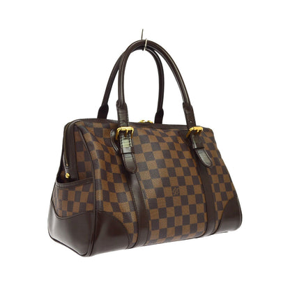 Louis Vuitton Berkeley Damier Ebene, Brown, Canvas, Handbag