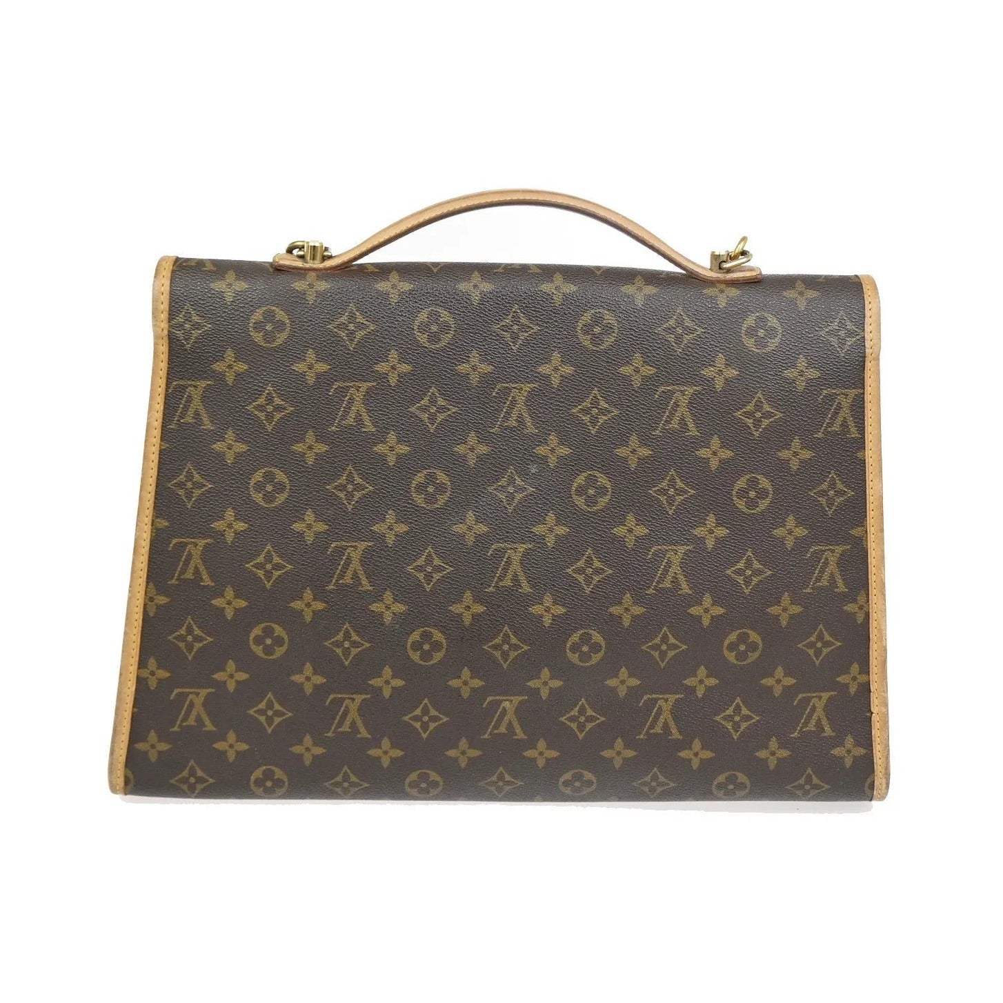 Louis Vuitton Beverly Monogram Canvas, Brown, Canvas, Briefcase
