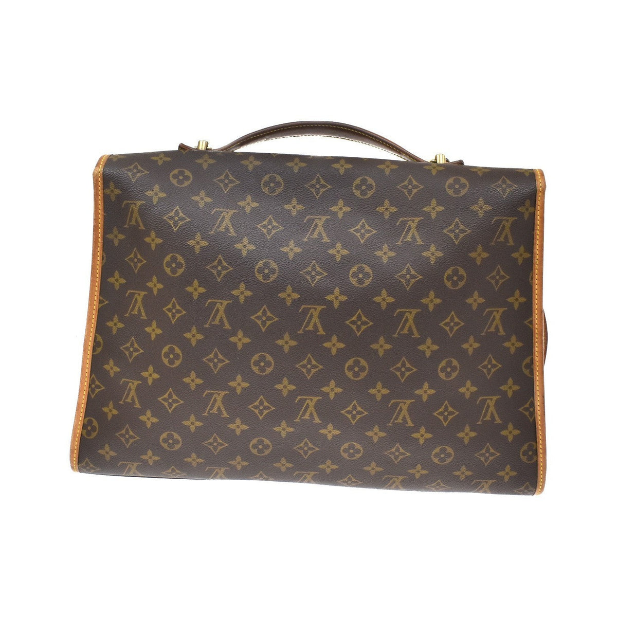 Louis Vuitton Beverly Monogram Canvas, Brown, Canvas, Handbag