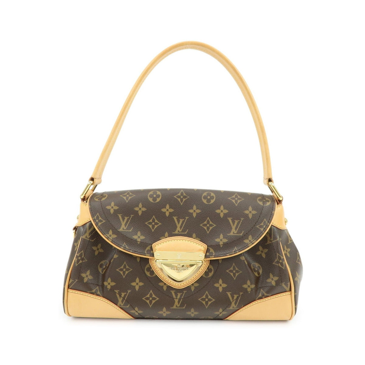 Louis Vuitton Beverly Monogram Canvas, Brown, Canvas, Handbag