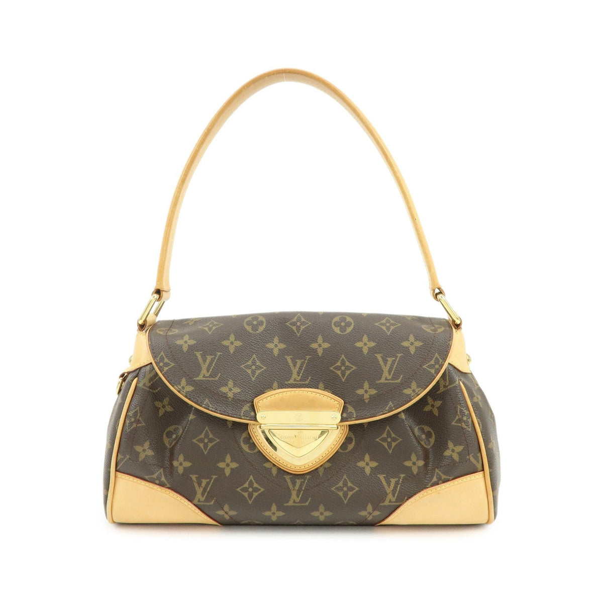 Louis Vuitton Beverly Monogram Canvas, Brown, Canvas, Handbag