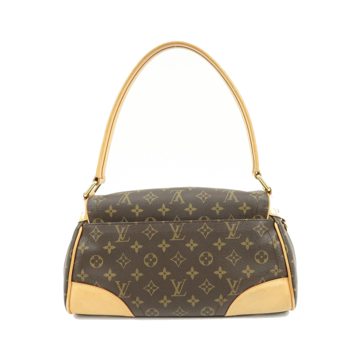 Louis Vuitton Beverly Monogram Canvas, Brown, Canvas, Handbag