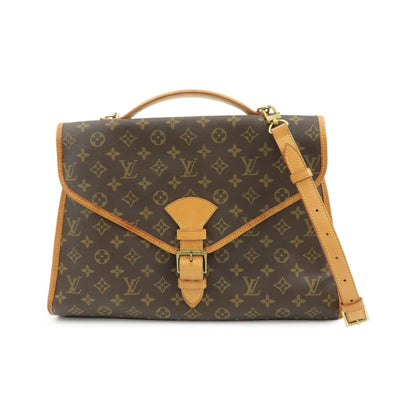 Louis Vuitton Beverly Monogram Canvas, Brown, Canvas, Handbag
