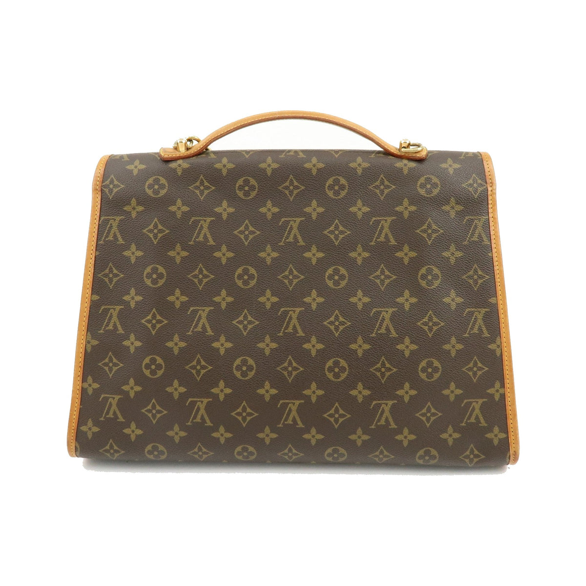 Louis Vuitton Beverly Monogram Canvas, Brown, Canvas, Handbag