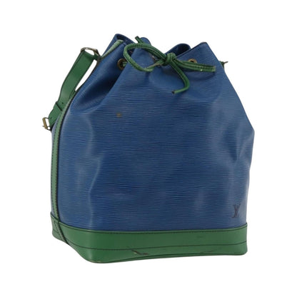 Louis Vuitton Bicolor Noe Epi Leather, Blue, Leather, Shoulder Bag