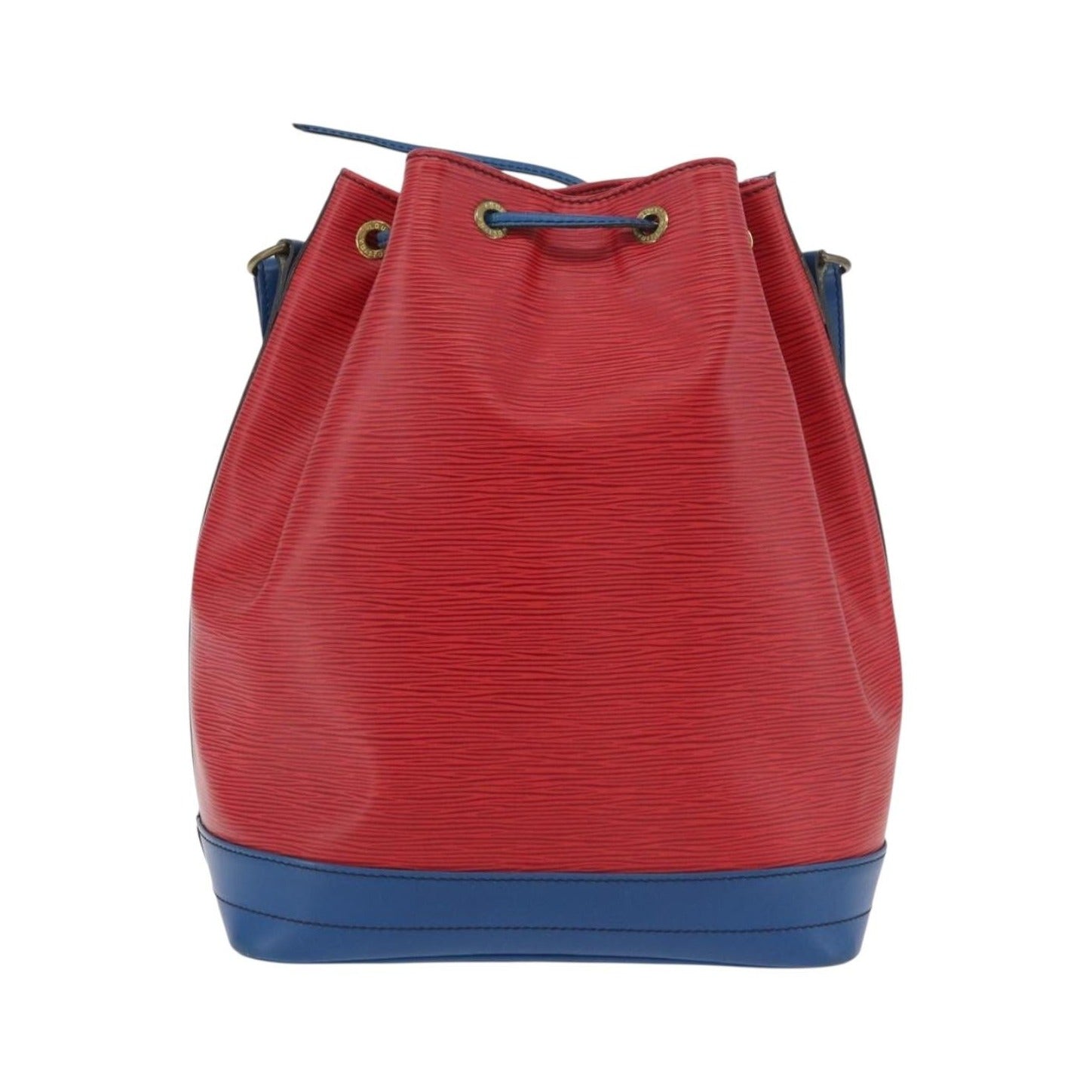 Louis Vuitton Bicolor Noe Epi Leather, Red, Leather, Shoulder Bag