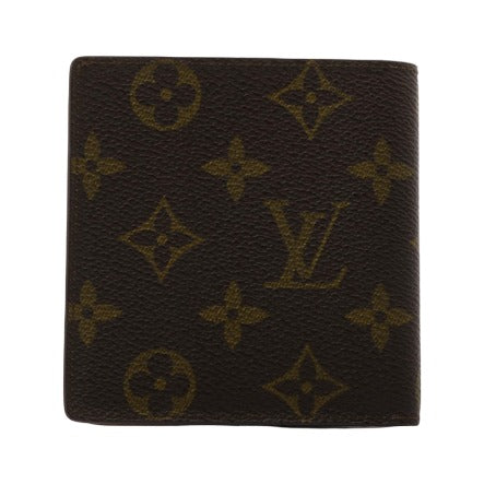 Louis Vuitton Bifold Card Case canvas, Brown, Canvas, Clutch