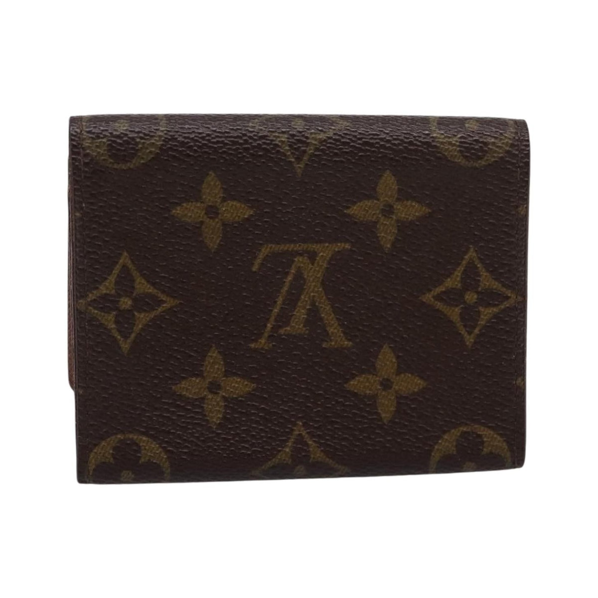 Louis Vuitton Bifold Card Case Canvas, Brown, Canvas, Clutch