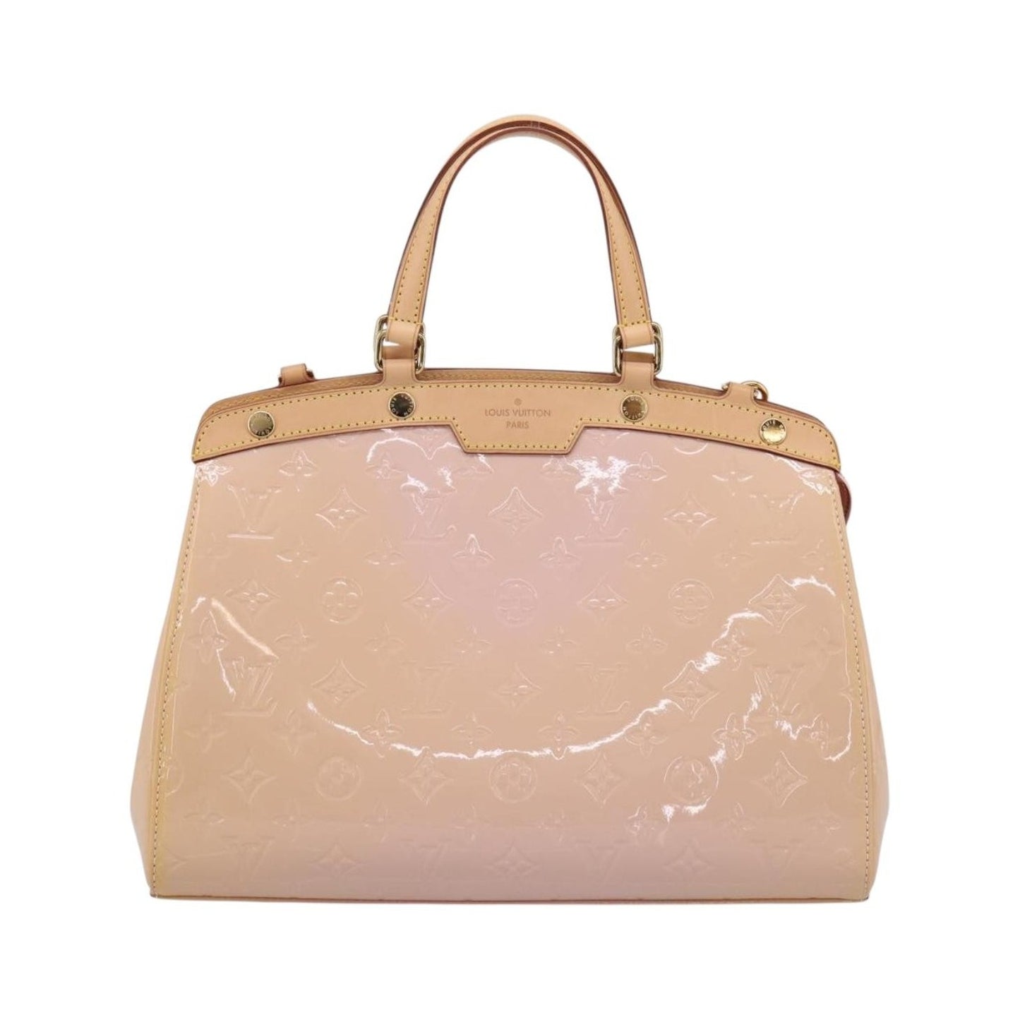 Louis Vuitton Blair Monogram Vernis, Pink, Patent Leather, Handbag
