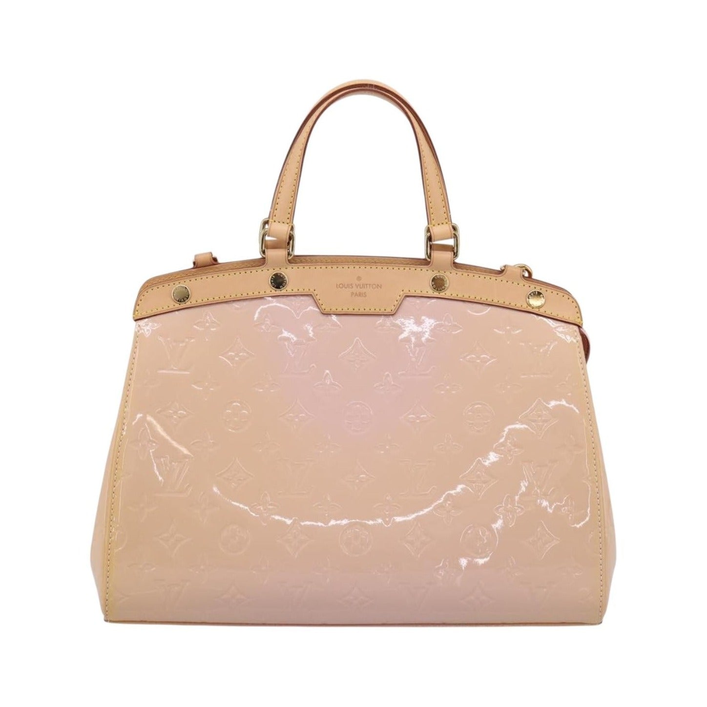 Louis Vuitton Blair Monogram Vernis, Pink, Patent Leather, Handbag