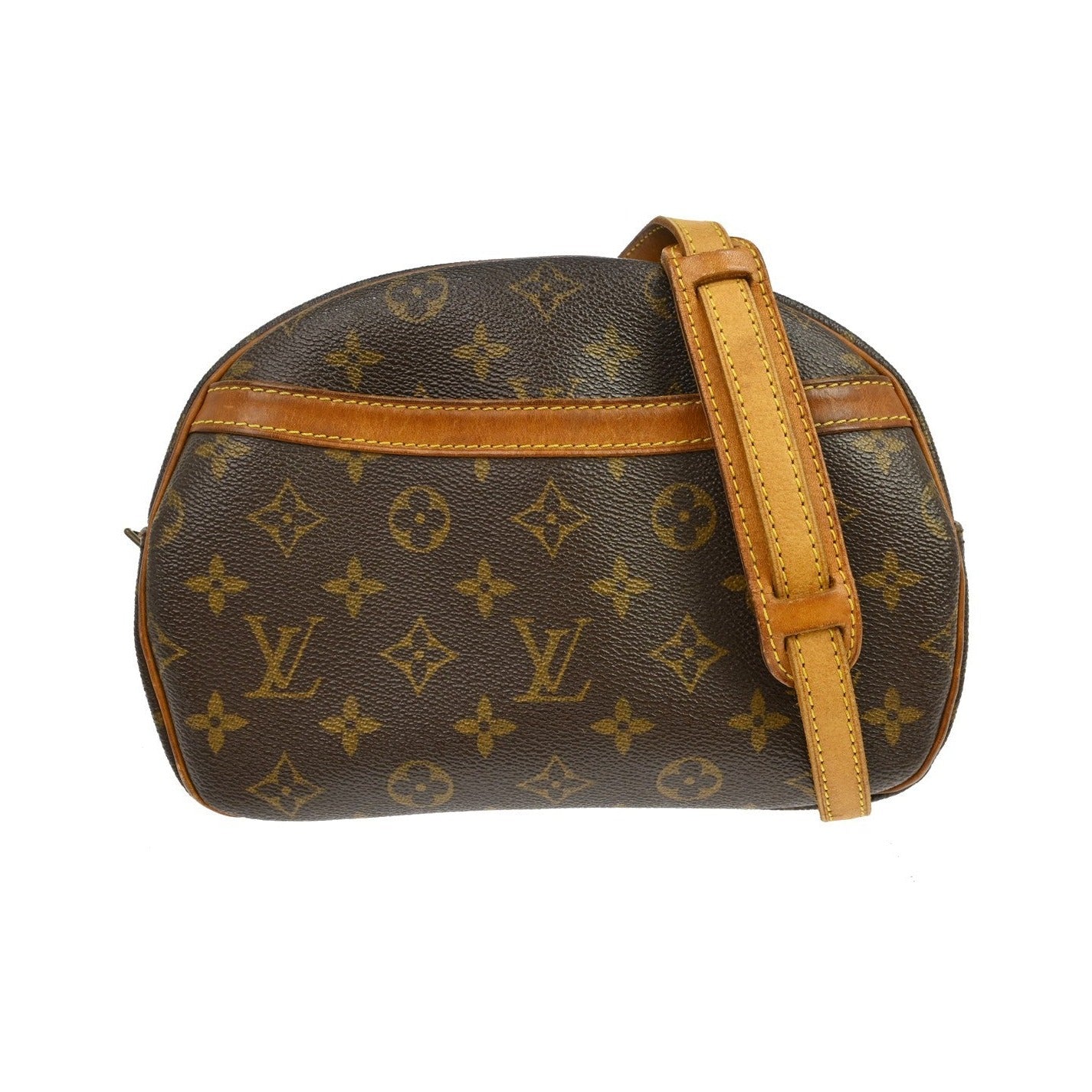 Louis Vuitton Blois Monogram Canvas, Brown, Canvas, Shoulder Bag