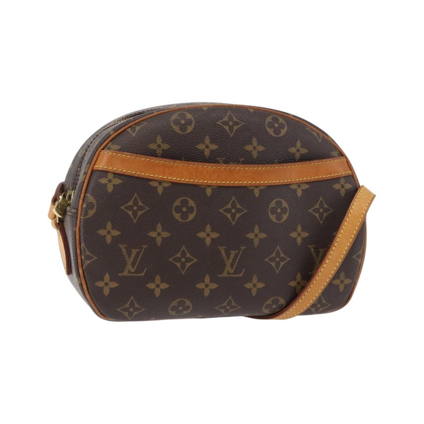 Louis Vuitton Blois Monogram Canvas, Brown, Canvas, Shoulder Bag