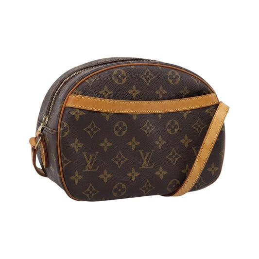 Louis Vuitton Blois Monogram Canvas, Brown, Canvas, Shoulder Bag