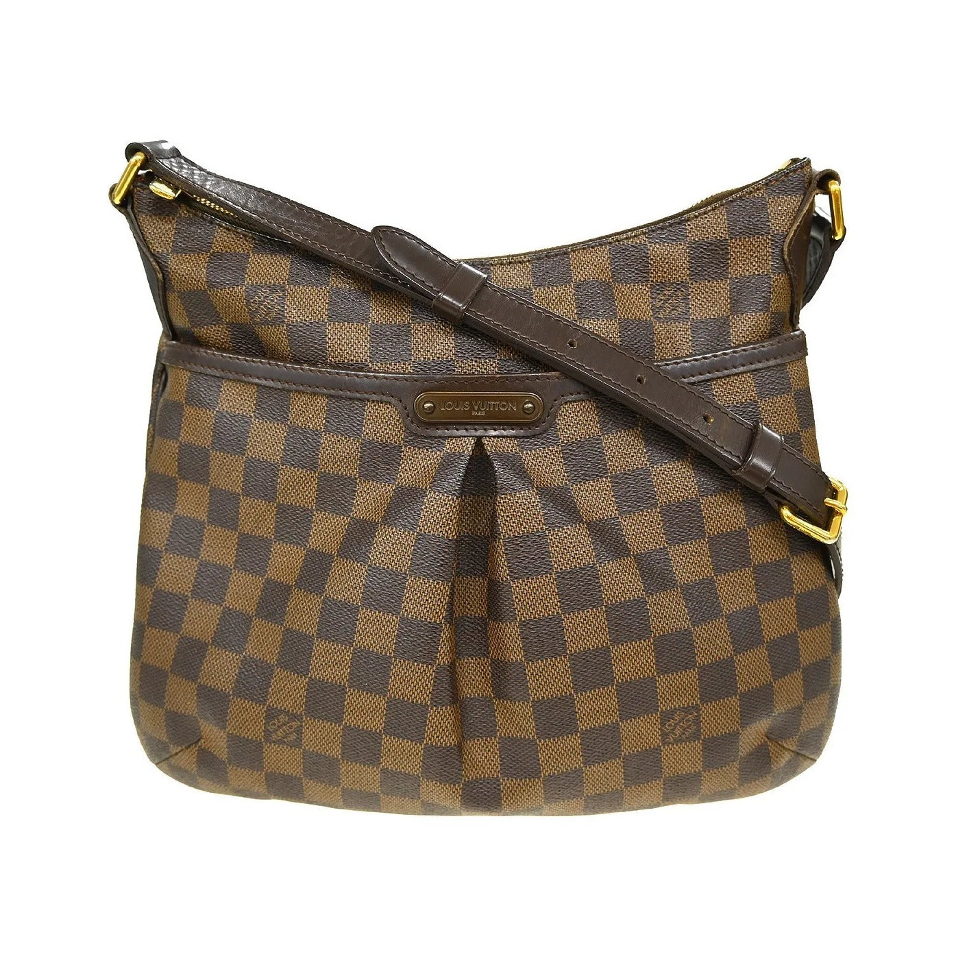 Louis Vuitton Bloomsbury Damier, Brown, Canvas, Shoulder Bag