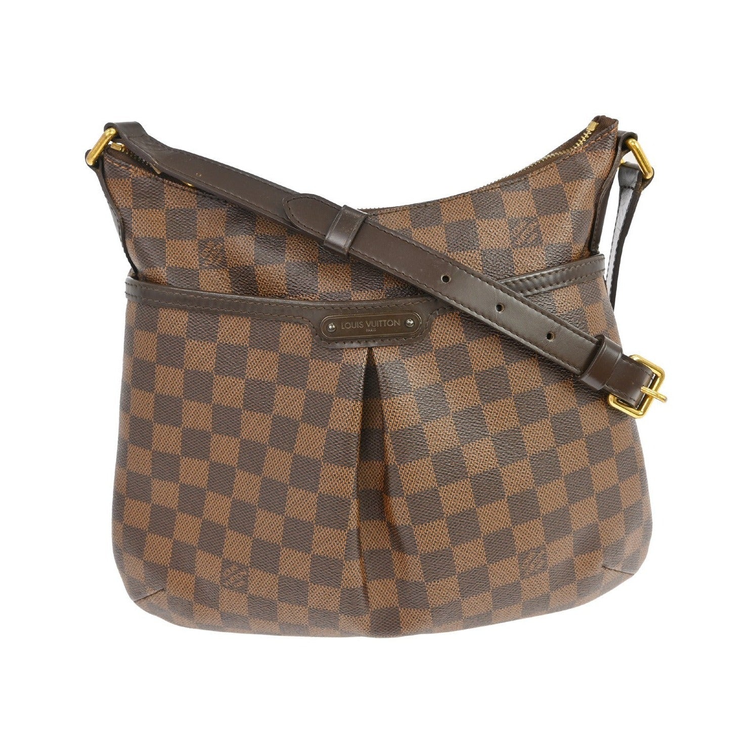 Louis Vuitton Bloomsbury Damier, Brown, Canvas, Shoulder Bag