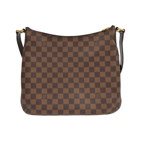 Louis Vuitton Bloomsbury Damier, Brown, Canvas, Shoulder Bag