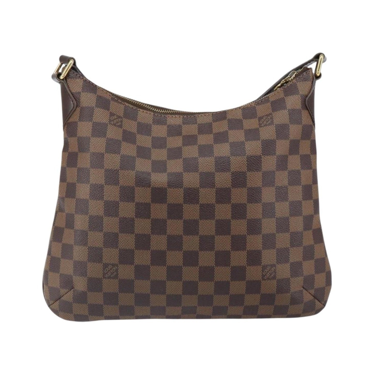 Louis Vuitton Bloomsbury Damier, Brown, Canvas, Handbag