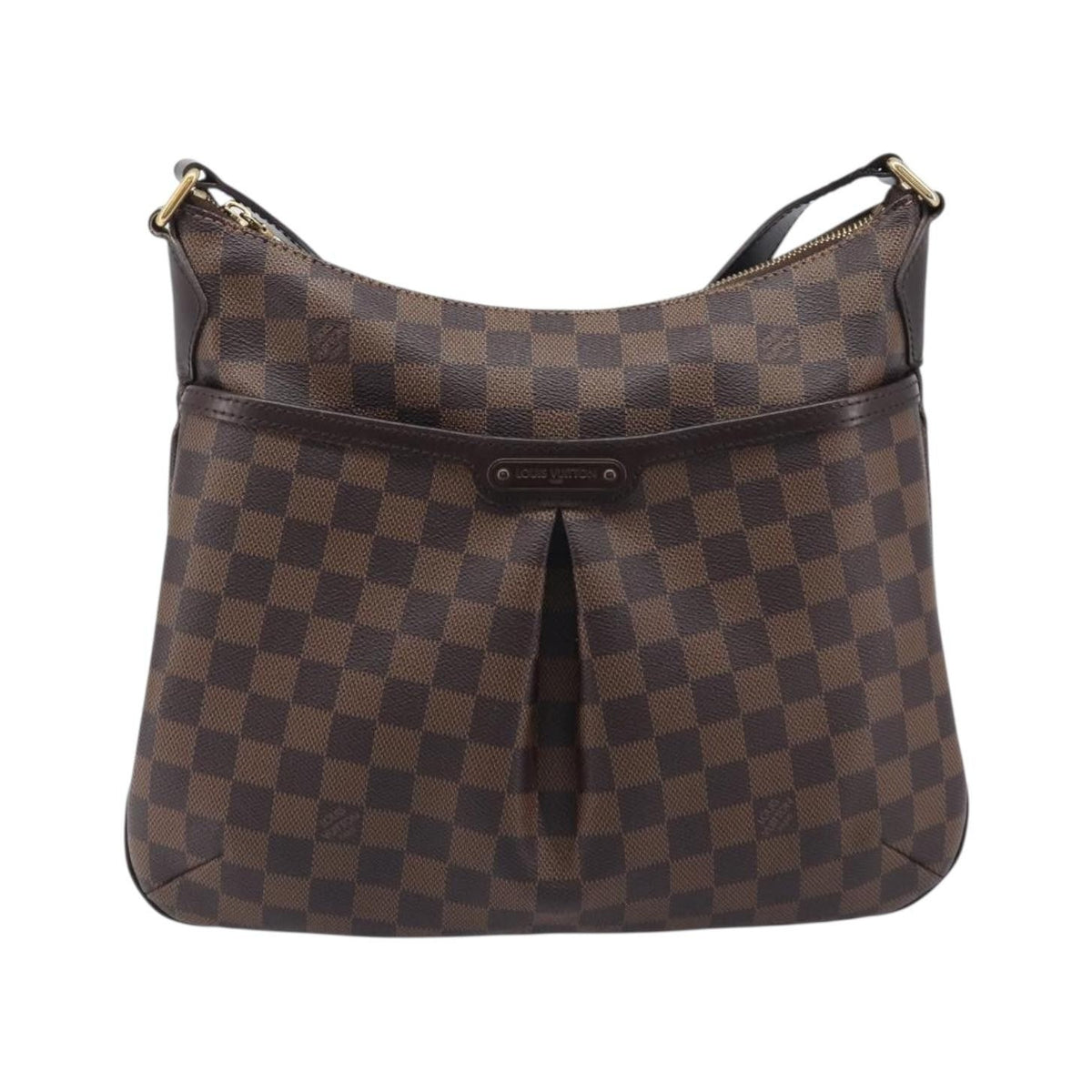 Louis Vuitton Bloomsbury Damier, Brown, Canvas, Shoulder Bag