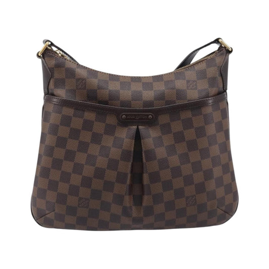 Louis Vuitton Bloomsbury Damier, Brown, Canvas, Shoulder Bag