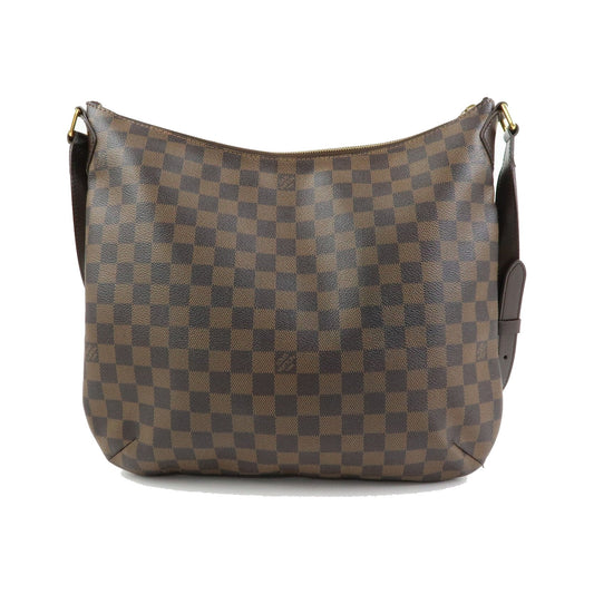 Louis Vuitton Bloomsbury Damier, Brown, Canvas, Shoulder Bag