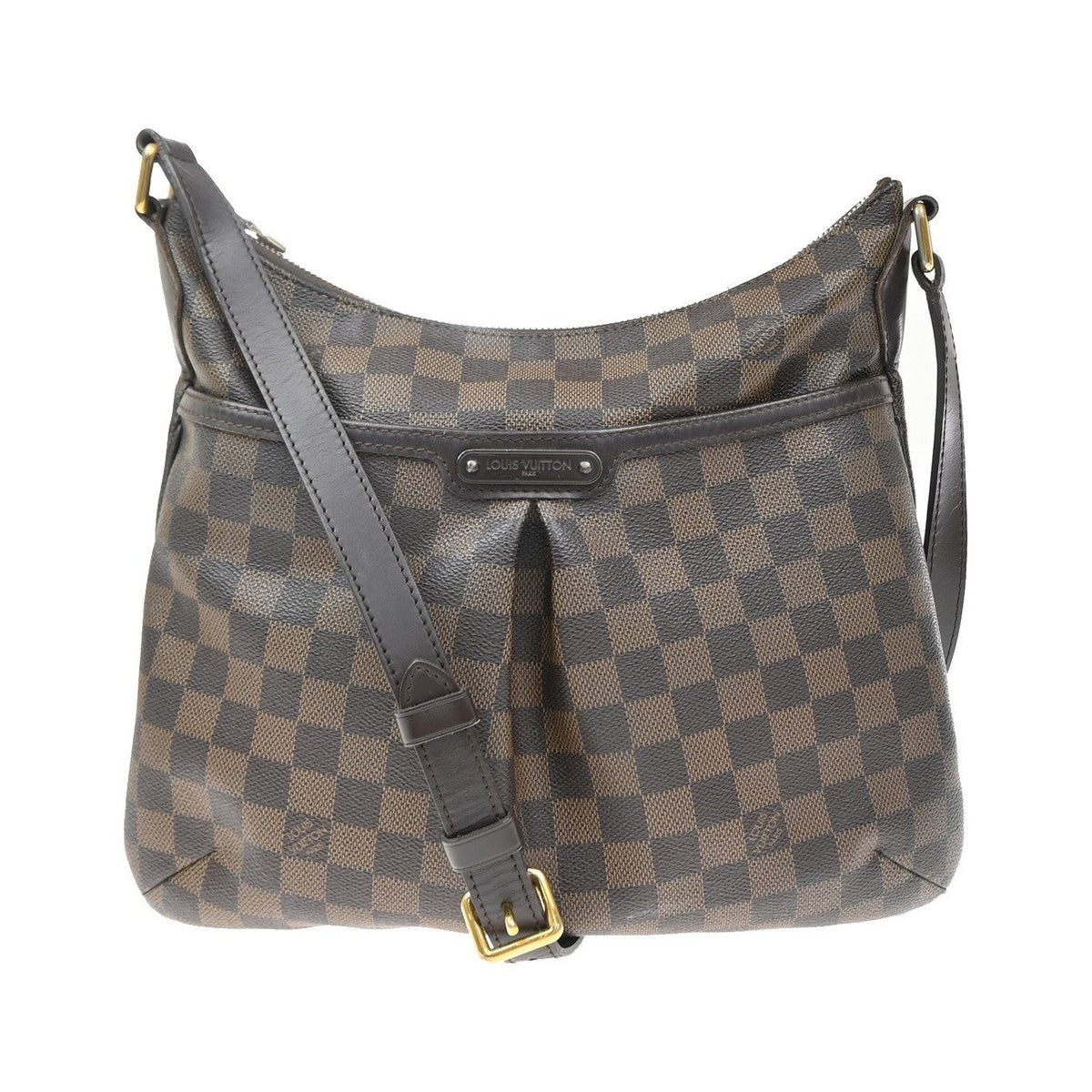 Louis Vuitton Bloomsbury Damier, Brown, Canvas, Shoulder Bag