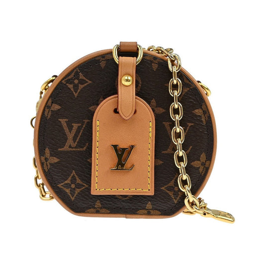 Louis Vuitton Boite Chapeau Coin Purse Monogram Canvas, Brown, Canvas, Clutch