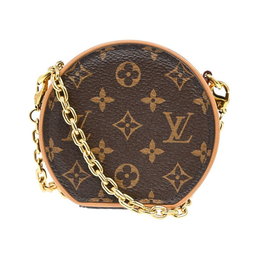 Louis Vuitton Boite Chapeau Coin Purse Monogram Canvas, Brown, Canvas, Clutch