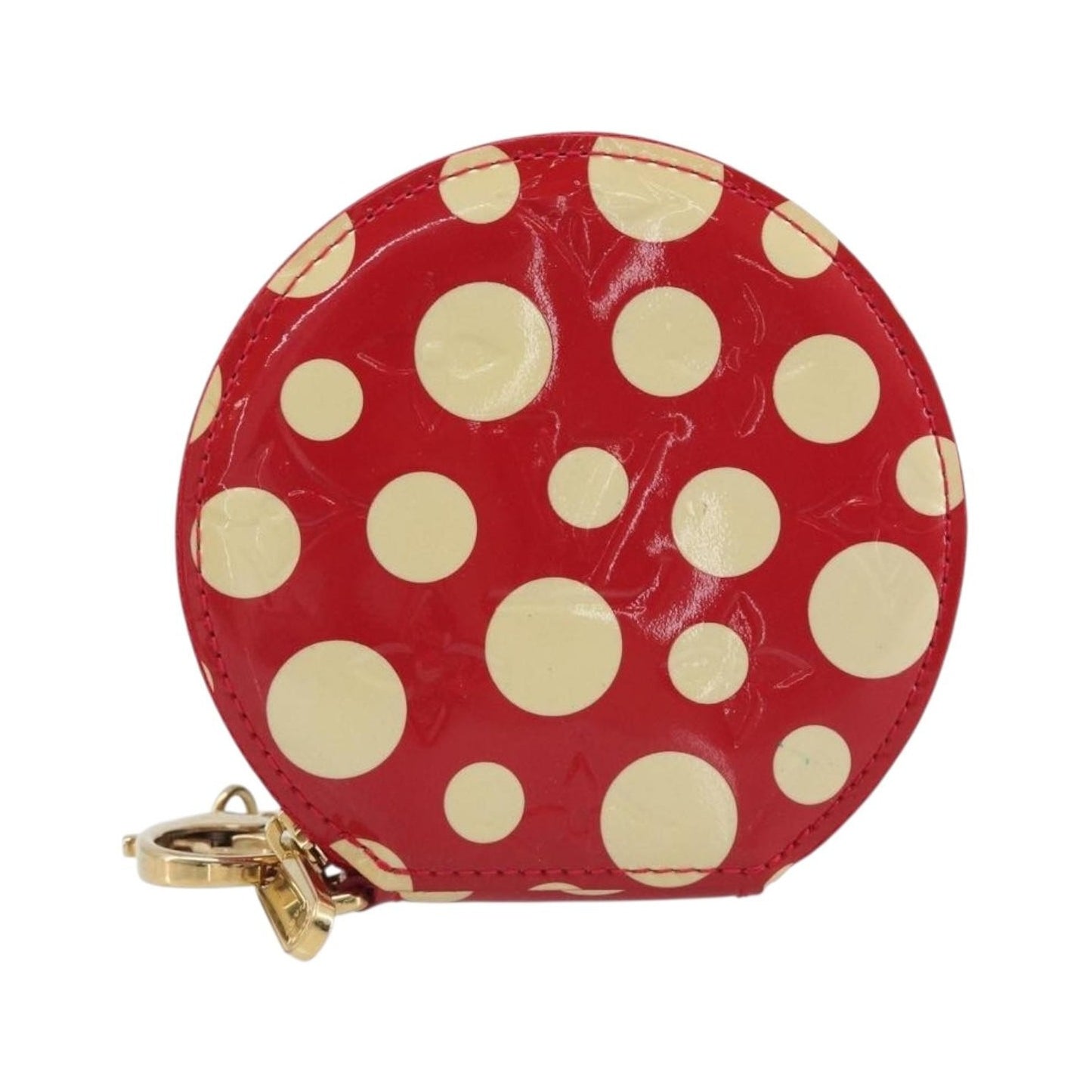 Louis Vuitton Boite Chapeau Coin Purse Patent Leather, Red, Patent Leather, Wallet