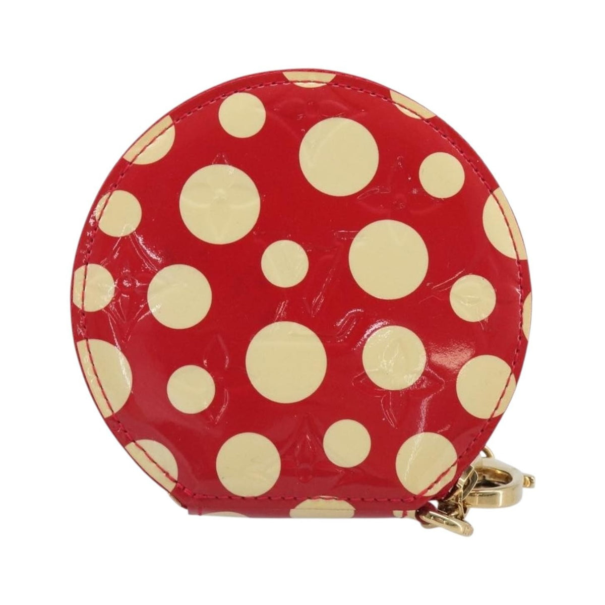 Louis Vuitton Boite Chapeau Coin Purse Patent Leather, Red, Patent Leather, Wallet