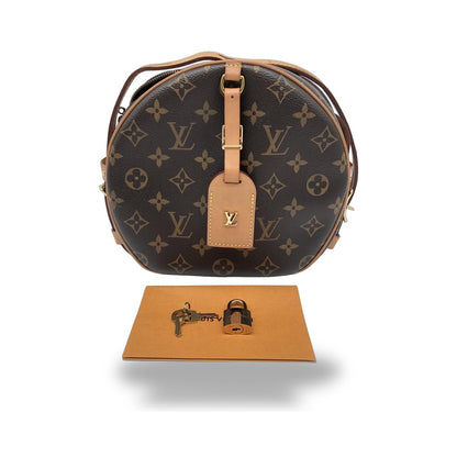 Louis Vuitton Boite Chapeau Monogram Canvas, Brown, Canvas, Clutch