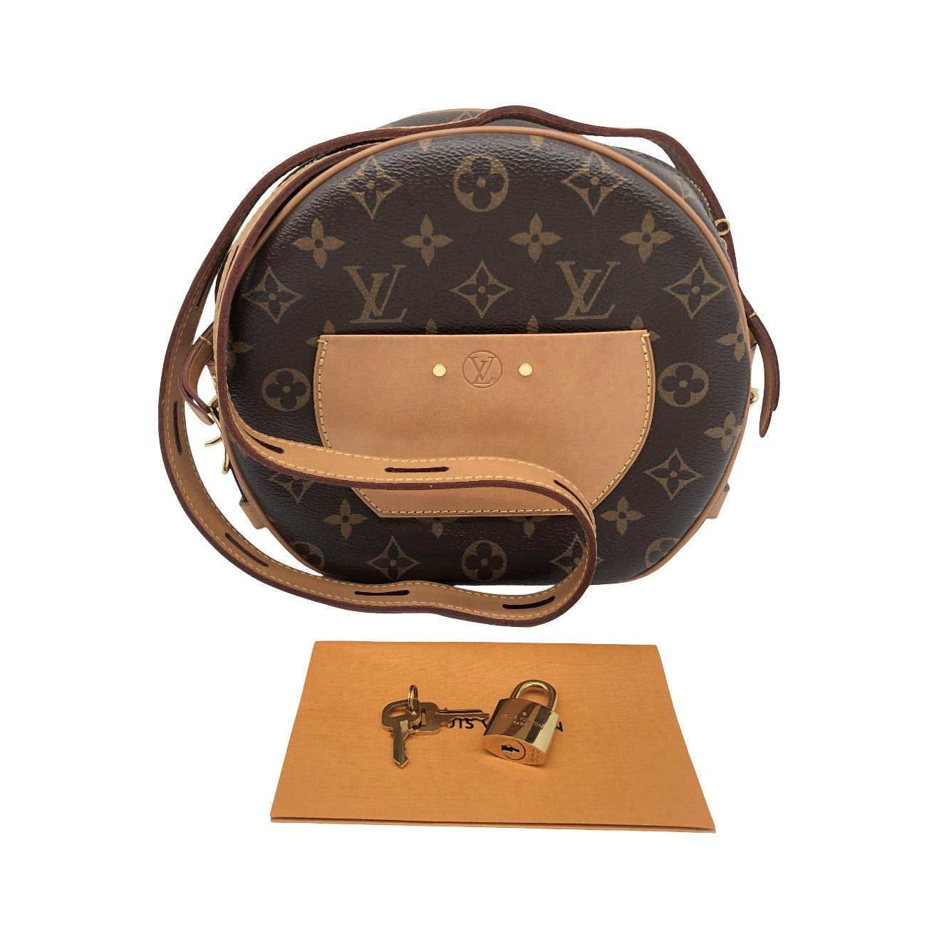 Louis Vuitton Boite Chapeau Monogram Canvas, Brown, Canvas, Clutch