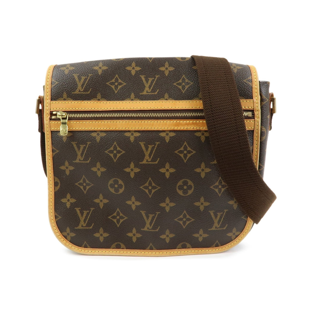 Louis Vuitton Bosphore Messenger Monogram Canvas, Brown, Canvas, Handbag