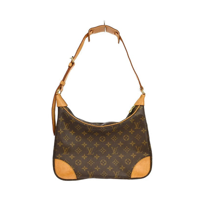 Louis Vuitton Boulogne Monogram, Brown, Canvas, Shoulder Bag