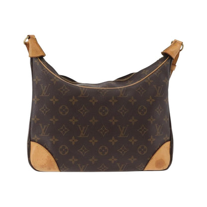 Louis Vuitton Boulogne Monogram Canvas, Brown, Canvas, Handbag