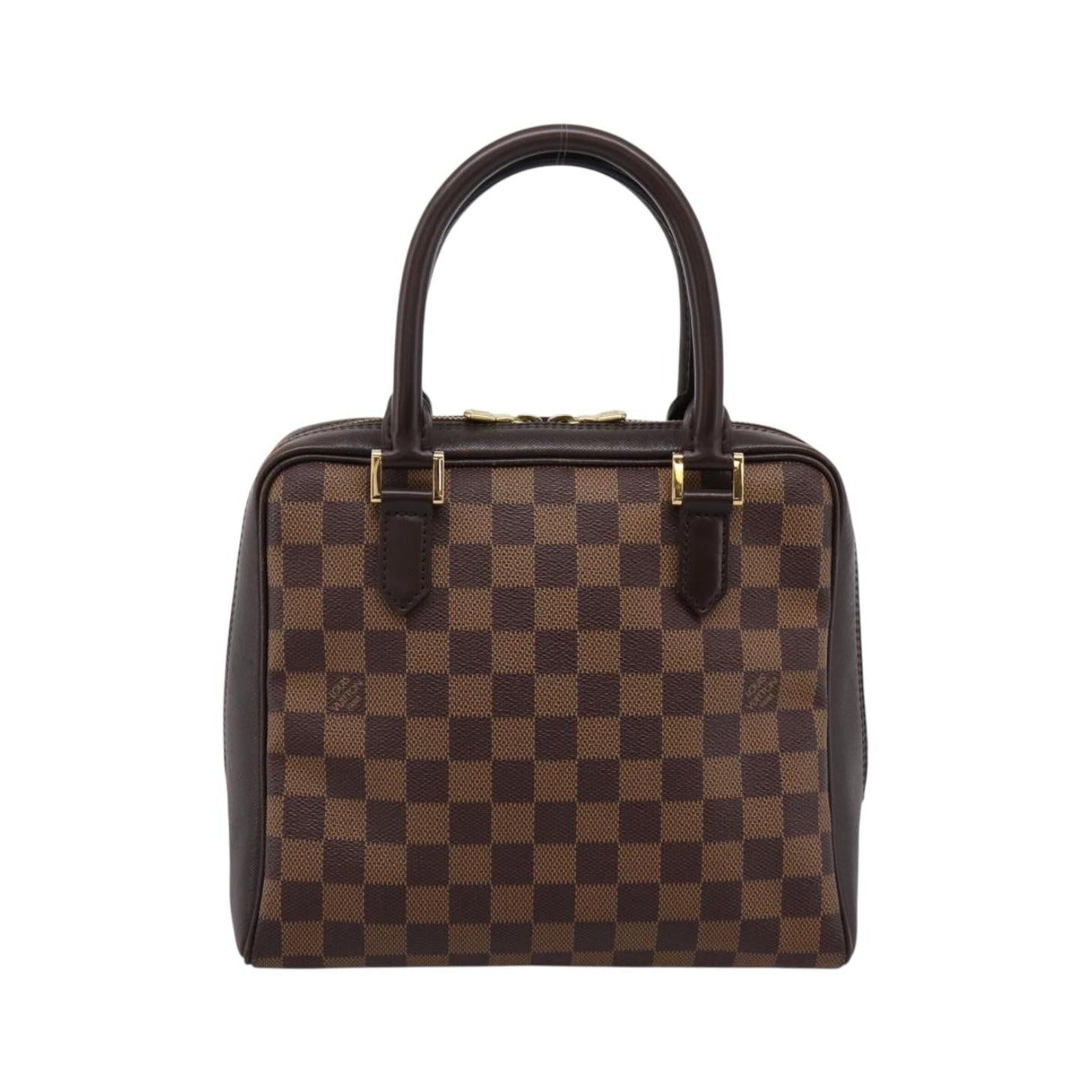 Louis Vuitton Brera Damier, Brown, Canvas, Handbag