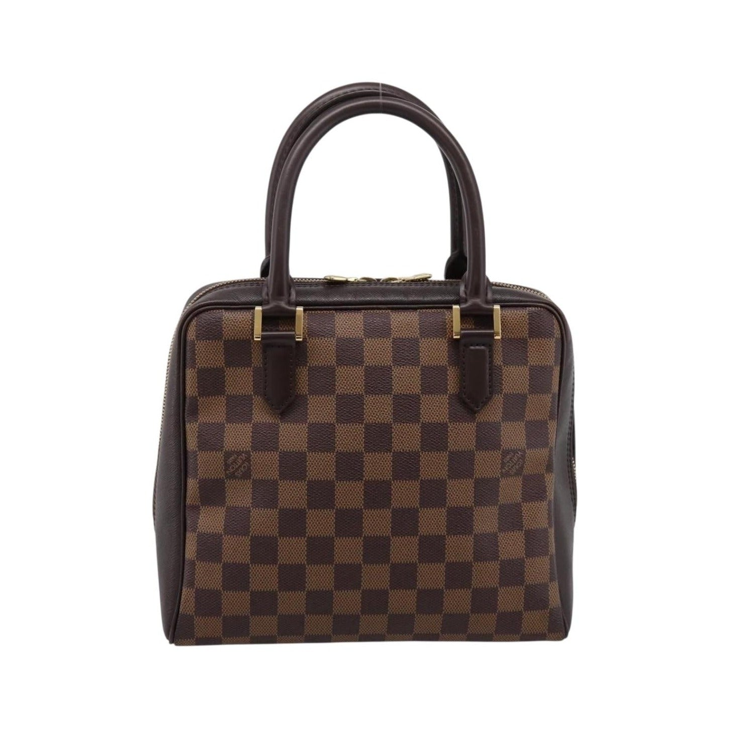 Louis Vuitton Brera Damier, Brown, Canvas, Handbag