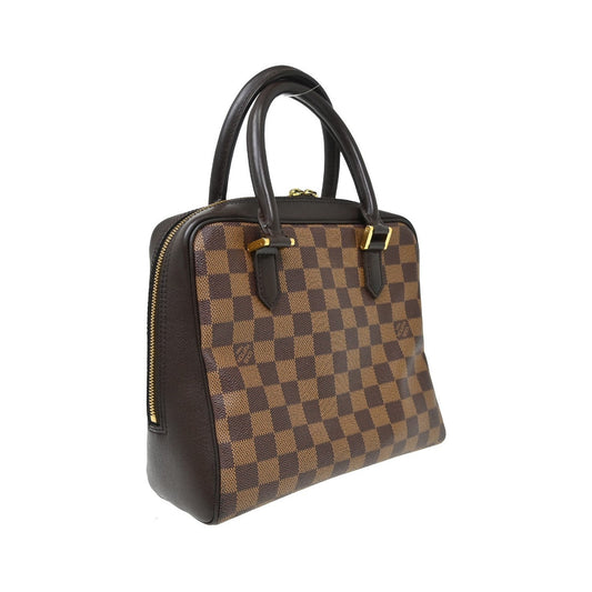 Louis Vuitton Brera Damier, Brown, Canvas, Handbag
