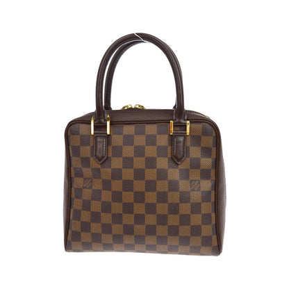 Louis Vuitton Brera Damier Ebene, Brown, Canvas, Handbag